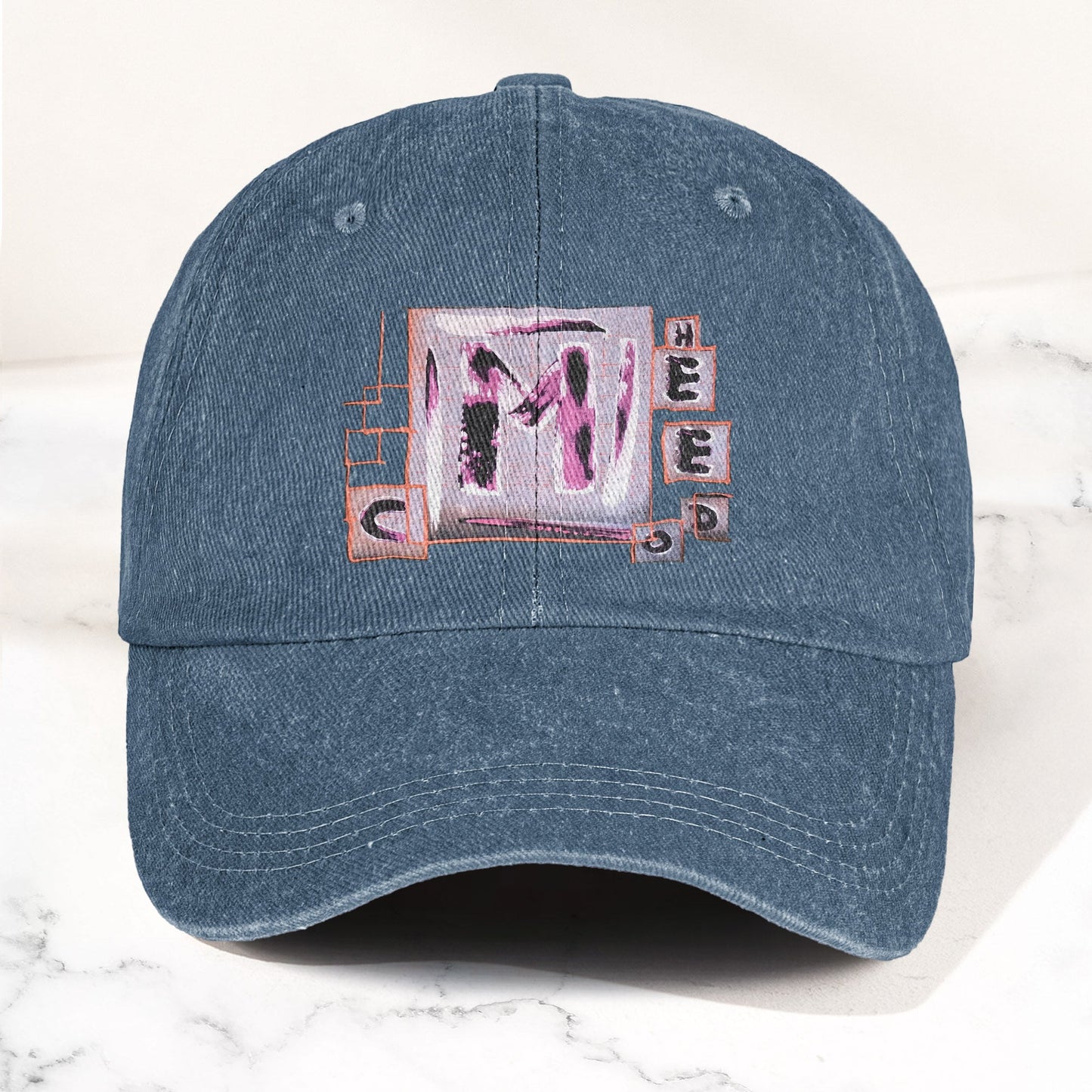 1990's Depeche Mode Rare! 1994 Tour Concert Denim Cap – Vintage Music Merch Gift for Dad (With Box)