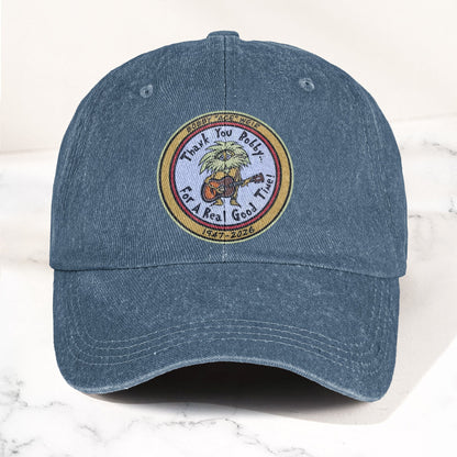 Bobby "Ace" Weir Denim Cap – Retro Bob Weir Tribute Merch Hat Gift For Dad (With Box)