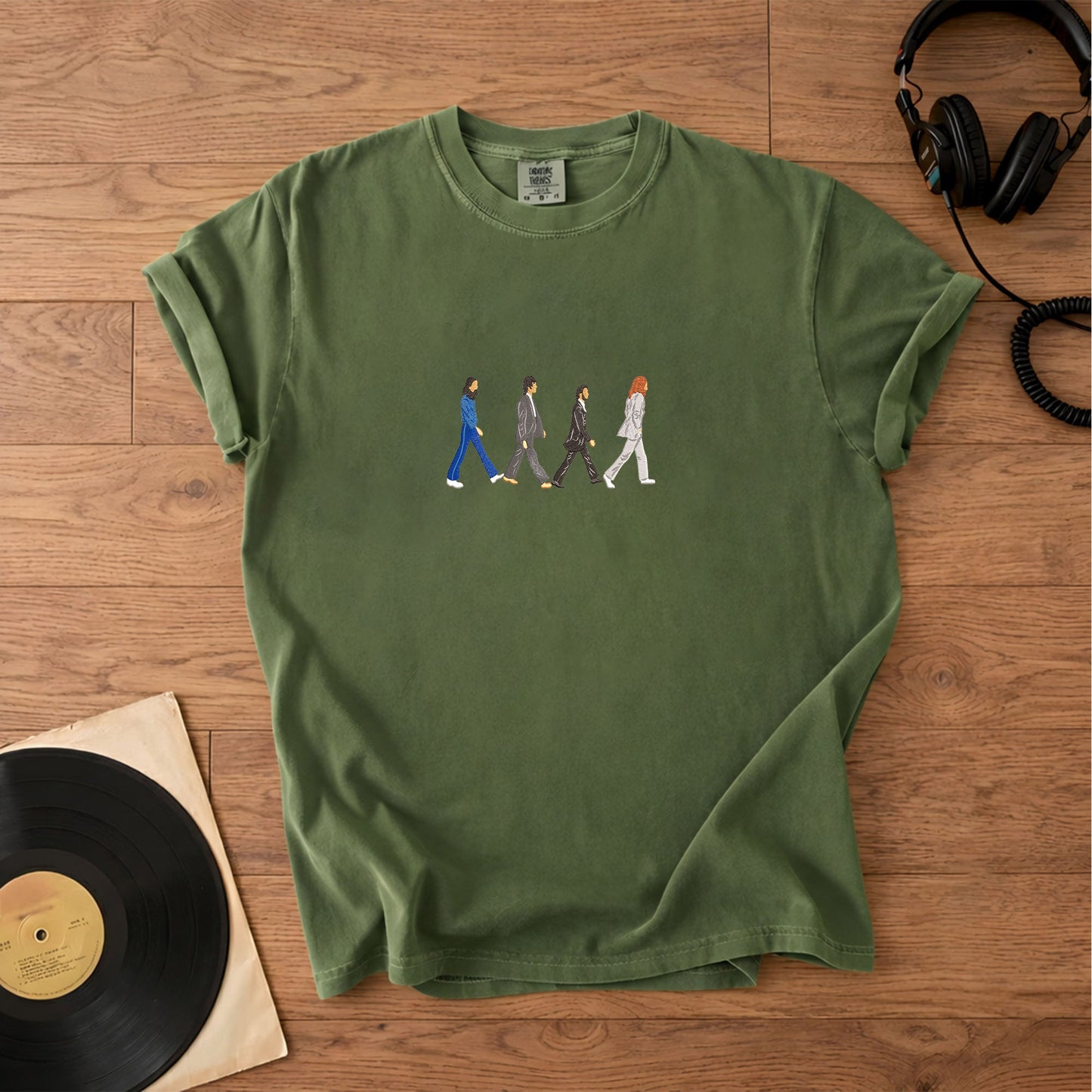 The Beatles Band Abbey Road Comfort Tee – Classic Album Graphic Shirt