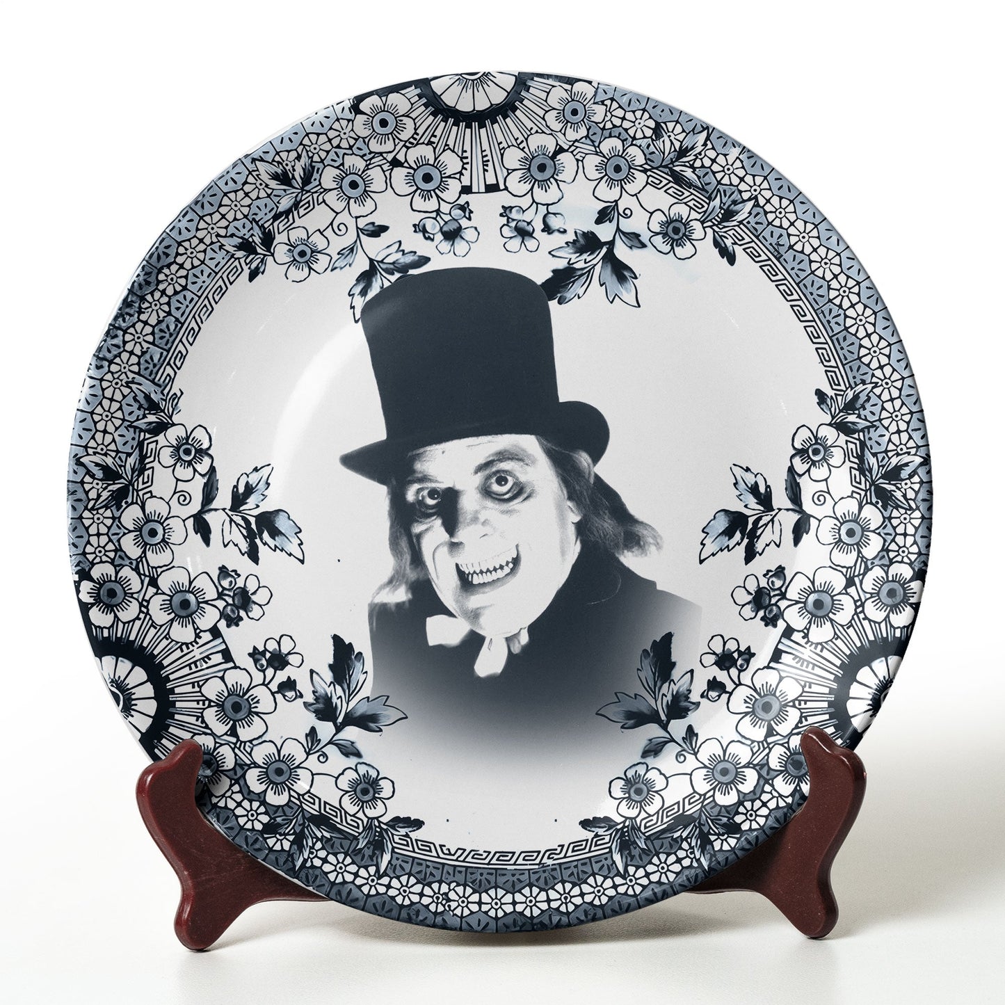 Ceramic Plate – The Man in the Beaver Hat from London After Midnight