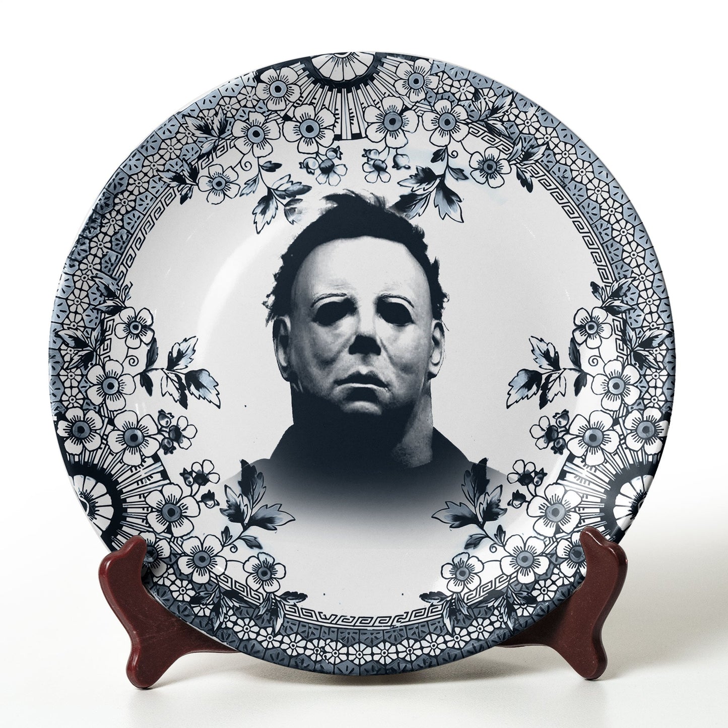 Ceramic Plate – Michael Myers Halloween Horror Classic