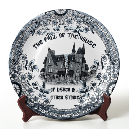 The Fall of the House of Usher Ceramic Plate – Gothic Horror Collection