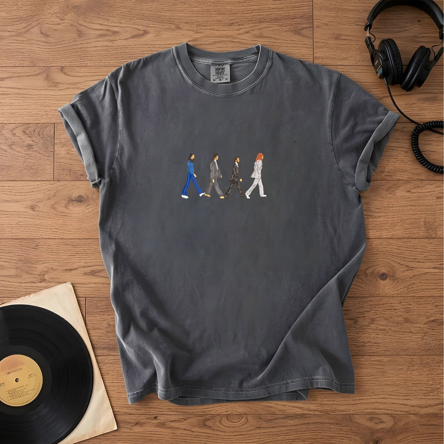 The Beatles Band Abbey Road Comfort Tee – Classic Album Graphic Shirt