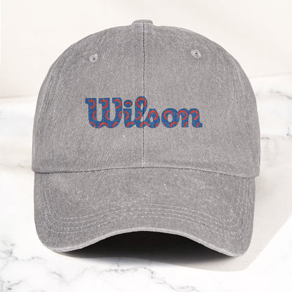 Phish Wilson Washed Donut Denim Cap – Retro Music Fan Concert Cap Gift For Dad (With Box)
