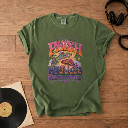 Phish Marco Escuandolas T-Shirt – Retro Rock Music Phish Bands Merch Tee