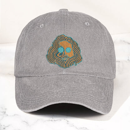 Grateful Dead Jerry Garcia Face Denim Cap – Vintage Music Grateful Dead Merch Gift for Dad (With Box)