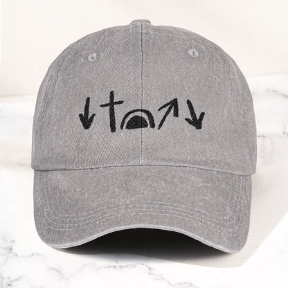 The Story Of Jesus Denim Cap – Vintage Dad Cap Gift For Dad (With Box)