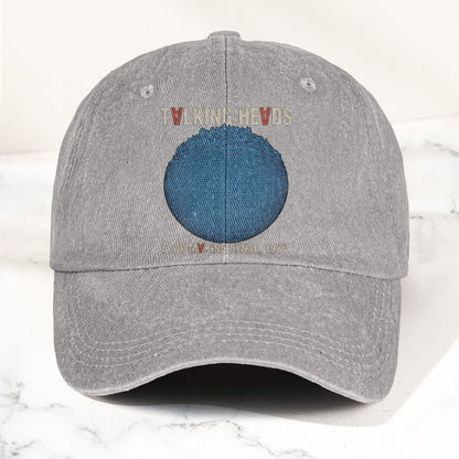 Talking Heads Stop Making Sense 1984 Graphic Denim Cap – Retro Rock Music Fan Cap (With Box)