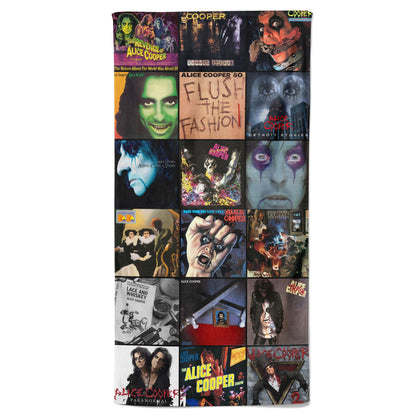 Alice In Chains Beach Towel – Album Cover Collage Classic Rock Towel