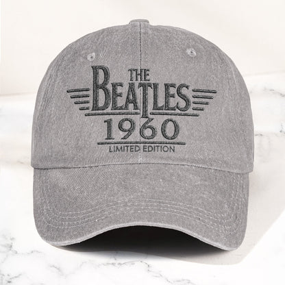 The Beatles 1960 Est Denim Cap – Vintage Dad Cap Gift For Dad (With Box)