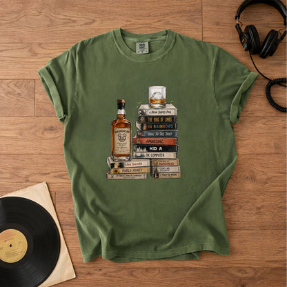 Radiohead Cassette Album Collection Vintage T-Shirt – Retro Rock Music Radiohead Merch Tee