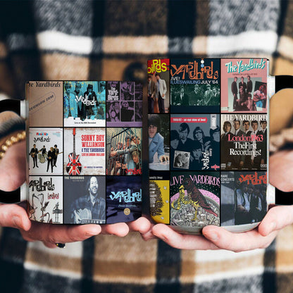 The Yardbirds Accent Mug – Classic Album Cover Collage Tribute