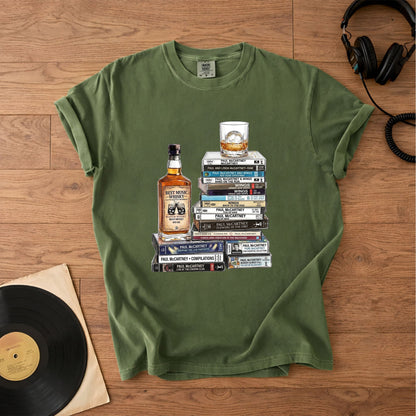 Paul McCartney Cassette Collection T-Shirt – Retro Music The Beatles Band Merch Tee
