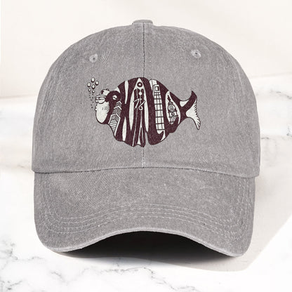 Phish Phishadelphia Logo Denim Cap – Retro Music Phish Cap Gift For Dad (With Box)