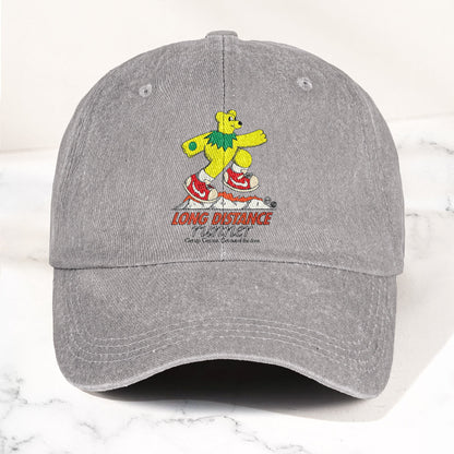 Long Distance Runner Denim Cap – Grateful Dead Merch Dad Hat (With Box)
