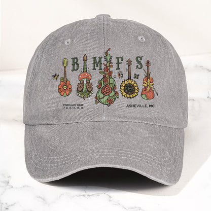 Billy Strings BMFS Asheville NC Concert Graphic Music Merch Denim Cap – Retro Vintage Dad Cap Gift For Dad (With Box)
