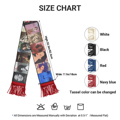 Diana Ross Album Collage Scarf – Soul & Motown Fan Gift