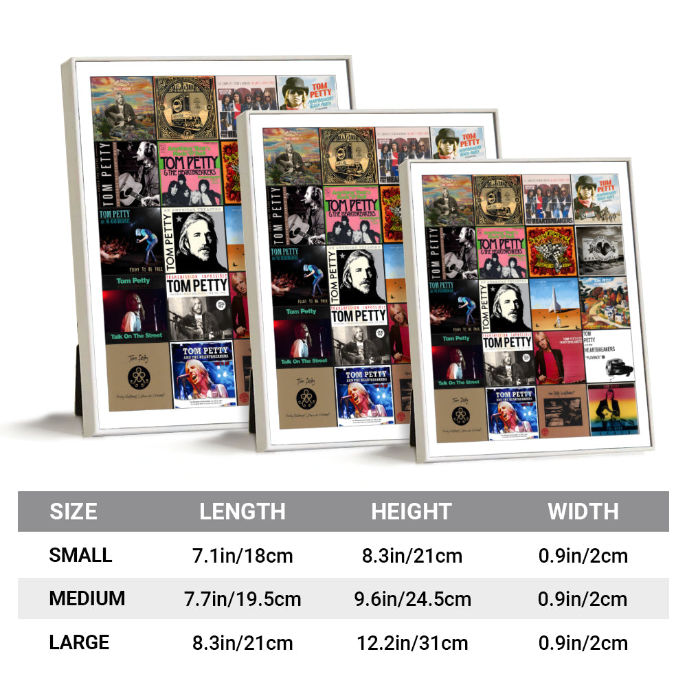 Tom Petty Acrylic Light Mirror – Dual-Mode Tribute to a Rock Icon