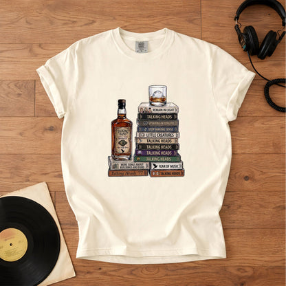 Talking Heads Band Cassette Album Collection Vintage T-Shirt – Retro Rock Music Talking Heads Merch Tee