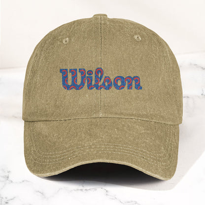Phish Wilson Washed Donut Denim Cap – Retro Music Fan Concert Cap Gift For Dad (With Box)