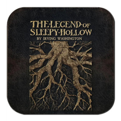 Halloween Gothic Literature Coaster Collection – Classic Horror Book Covers