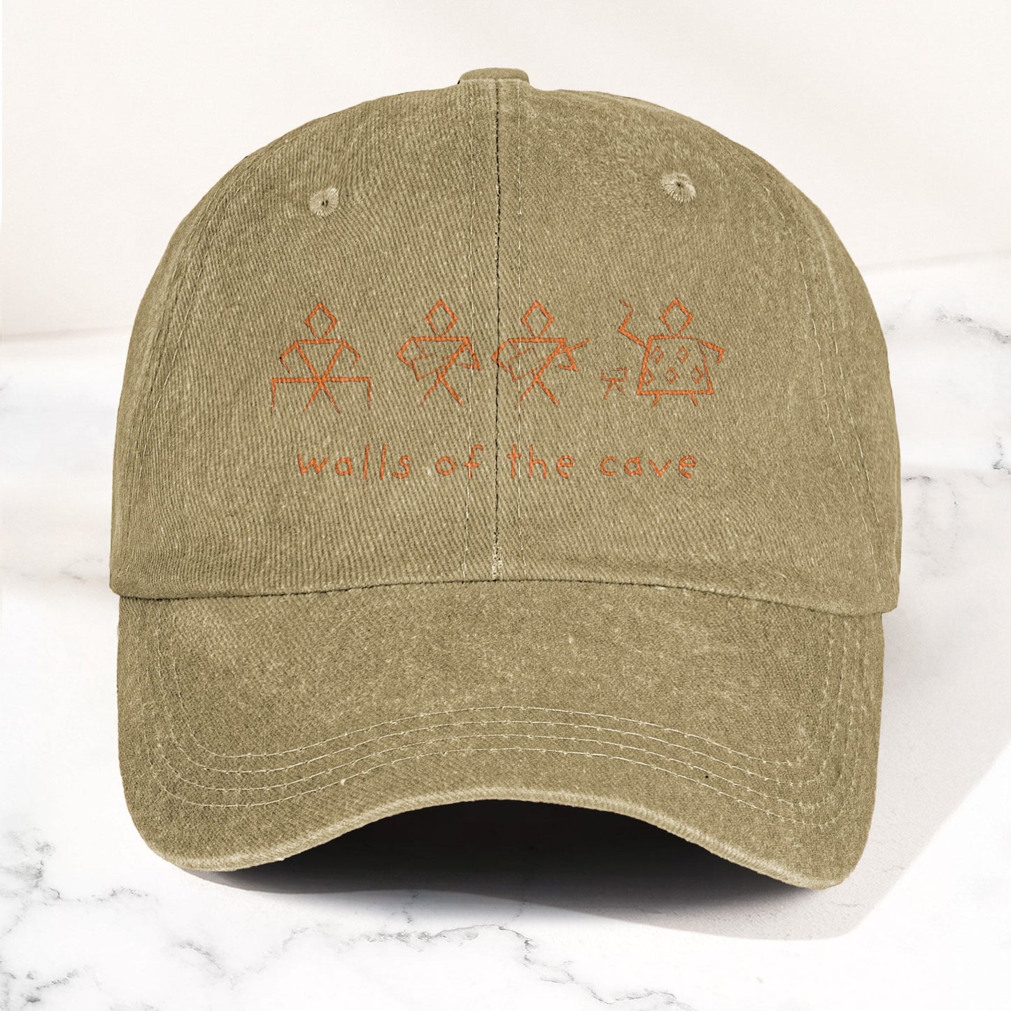 Phish Walls of the Cave Petroglpyh Denim Cap – Retro Music Phish Cap Gift For Dad (With Box)