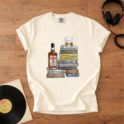 Sammy Hagar Cassette Album Collection T-Shirt – Retro Rock Music Merch Tee