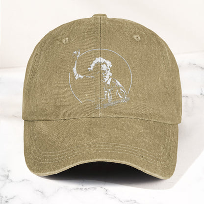 Jerry Garcia Denim Cap – Grateful Dead Merch Dad Hat (With Box)
