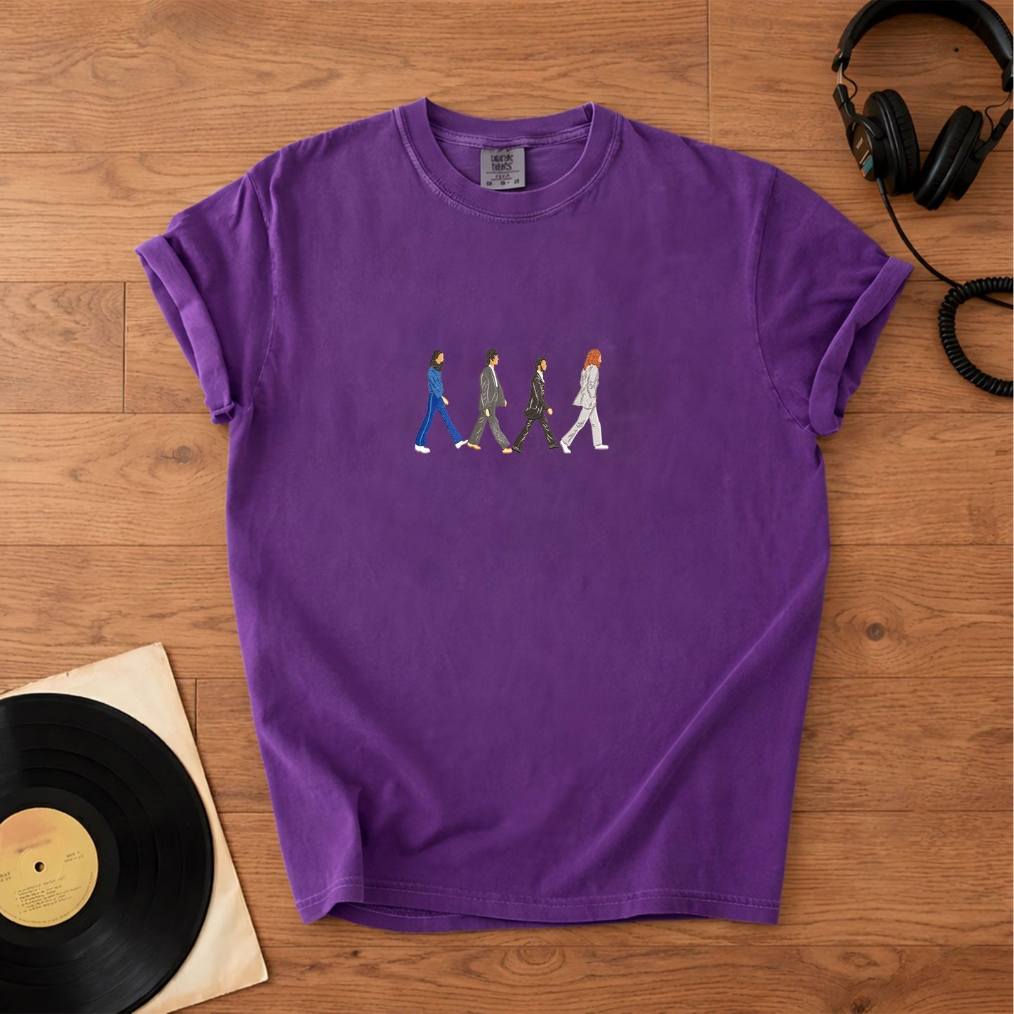 The Beatles Band Abbey Road Comfort Tee – Classic Album Graphic Shirt