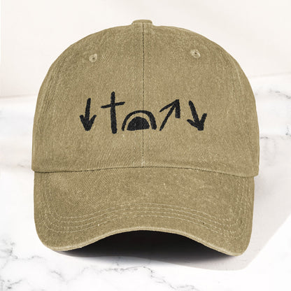 The Story Of Jesus Denim Cap – Vintage Dad Cap Gift For Dad (With Box)