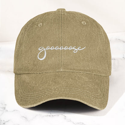 Goose Band Denim Cap – Retro Music Fan Merch Cap Gift For Dad (With Box)