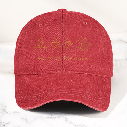 Phish Walls of the Cave Petroglpyh Denim Cap – Retro Music Phish Cap Gift For Dad (With Box)