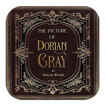 Halloween Gothic Literature Coaster Collection – Classic Horror Book Covers