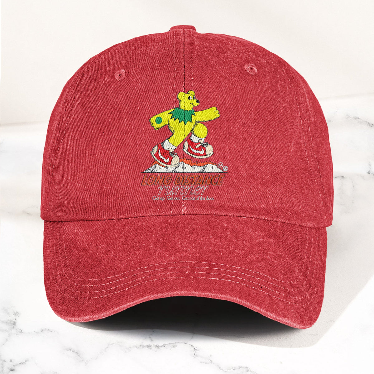 Long Distance Runner Denim Cap – Grateful Dead Merch Dad Hat (With Box)