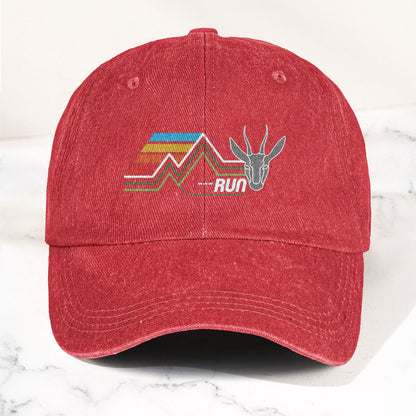 Phish Run Like an Antelope Denim Cap – Retro Music Phish Cap Gift For Dad (With Box)