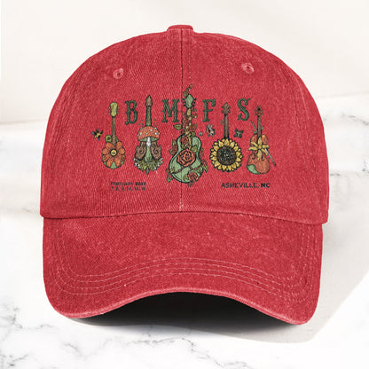 Billy Strings BMFS Asheville NC Concert Graphic Music Merch Denim Cap – Retro Vintage Dad Cap Gift For Dad (With Box)