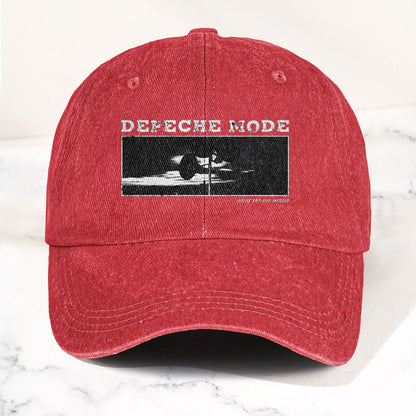 Music for the Masses Denim Cap – Retro Depeche Mode Merch Dad Hat (With Box)