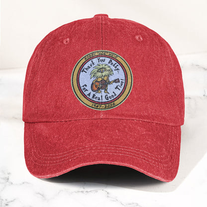 Bobby "Ace" Weir Denim Cap – Retro Bob Weir Tribute Merch Hat Gift For Dad (With Box)