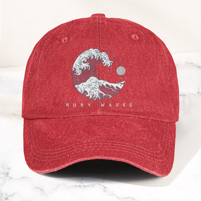 Phish Ruby Waves Denim Cap – Retro Music Phish Cap Gift For Dad (With Box)