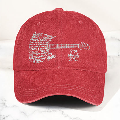 Bruce Springsteen & The E Street Band Denim Cap – Retro Rock Music Fan Cap Gift For Dad (With Box)