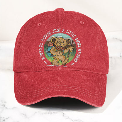 Grateful Dead Bound to Cover Just a Little More Ground Denim Cap – Retro Vintage Dad Cap Gift For Dad (With Box)