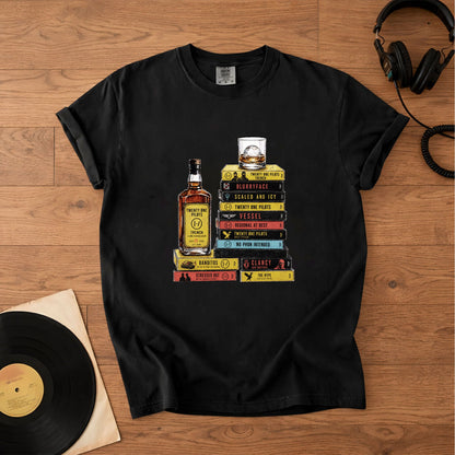 Twenty One Pilots Cassette Album Collection T-Shirt – Music 21 Pilots Band Merch Tee
