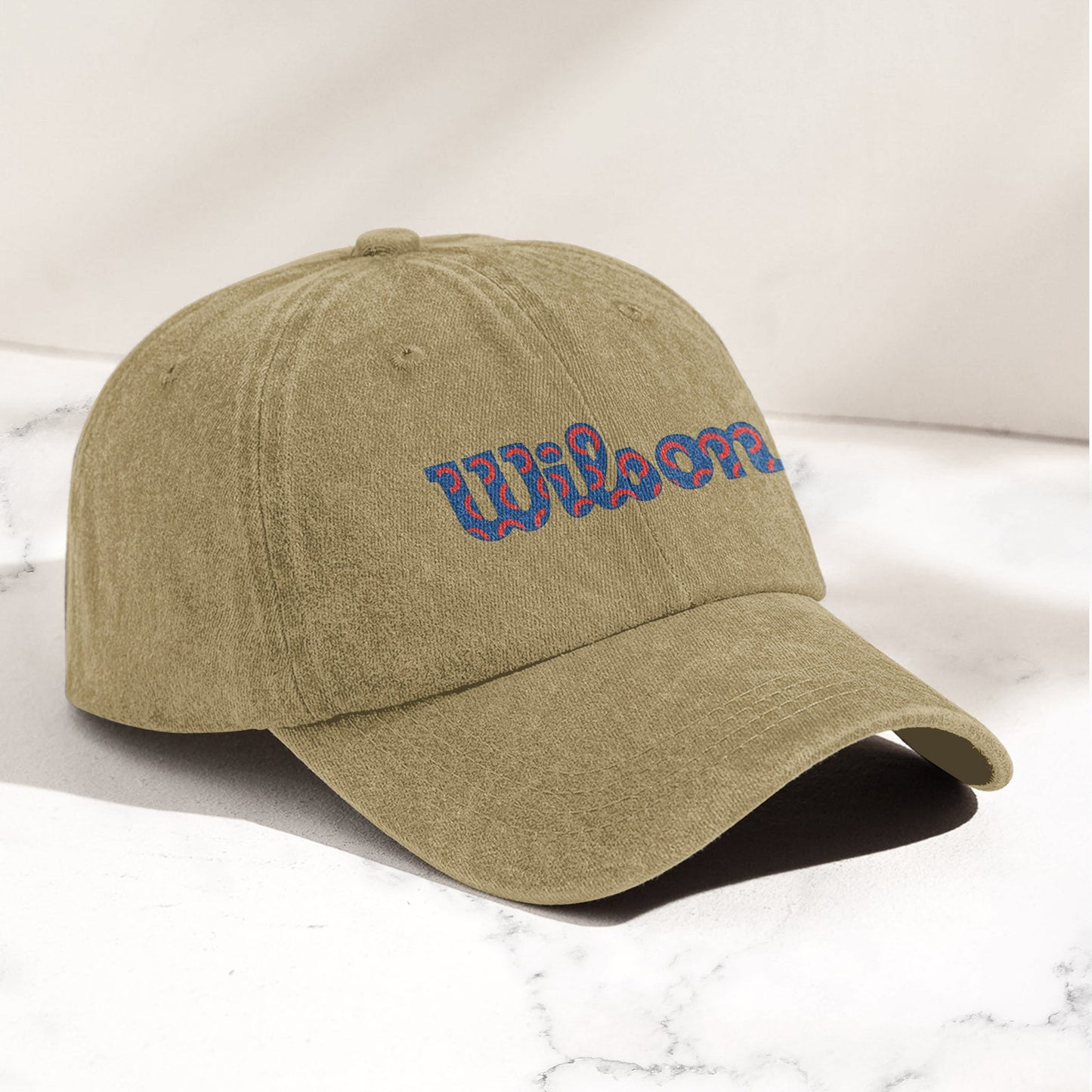 Phish Wilson Washed Donut Denim Cap – Retro Music Fan Concert Cap Gift For Dad (With Box)