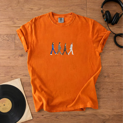 The Beatles Band Abbey Road Comfort Tee – Classic Album Graphic Shirt