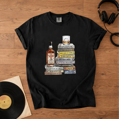 Sammy Hagar Cassette Album Collection T-Shirt – Retro Rock Music Merch Tee