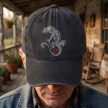 Phish Lizard Land of Lizards Denim Cap – Retro Music Fan Concert Cap Gift For Dad (With Box)