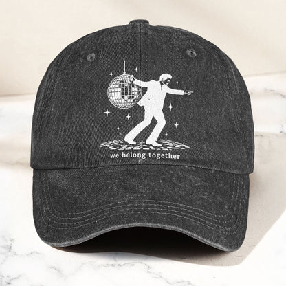 Ritchie Valens We Belong Together Disco Ball Retro Music Merch Denim Cap – Retro Vintage Dad Cap Gift For Dad (With Box)