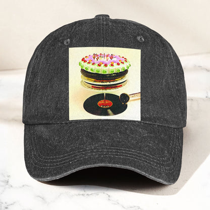 The Rolling Stones Let It Bleed Music Merch Denim Cap – Retro Vintage Dad Cap Gift For Dad (With Box)