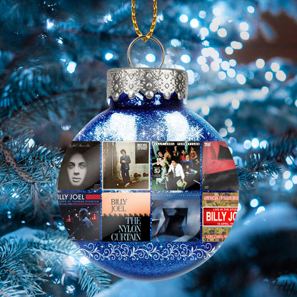 Billy Joel Ball Ornament – A Piano Man’s Holiday Melody in Every Shine