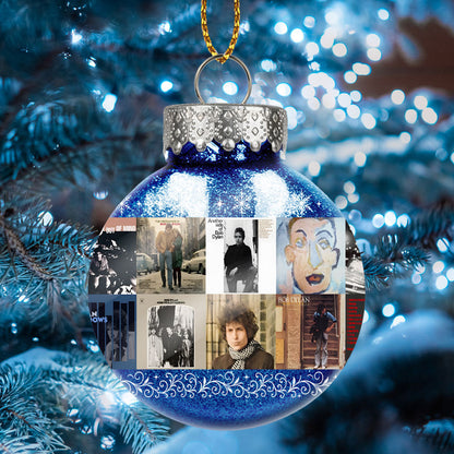 Bob Dylan Ball Ornament – A Tribute to the Poet of Rock and Timeless Melody